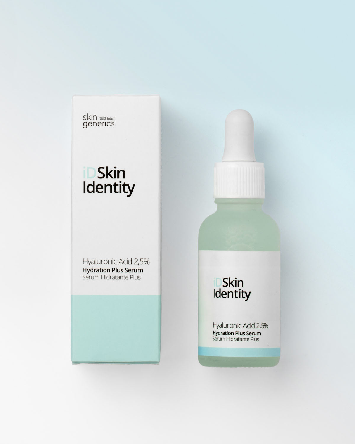 Moisturizing serum with 2.5% hyaluronic acid