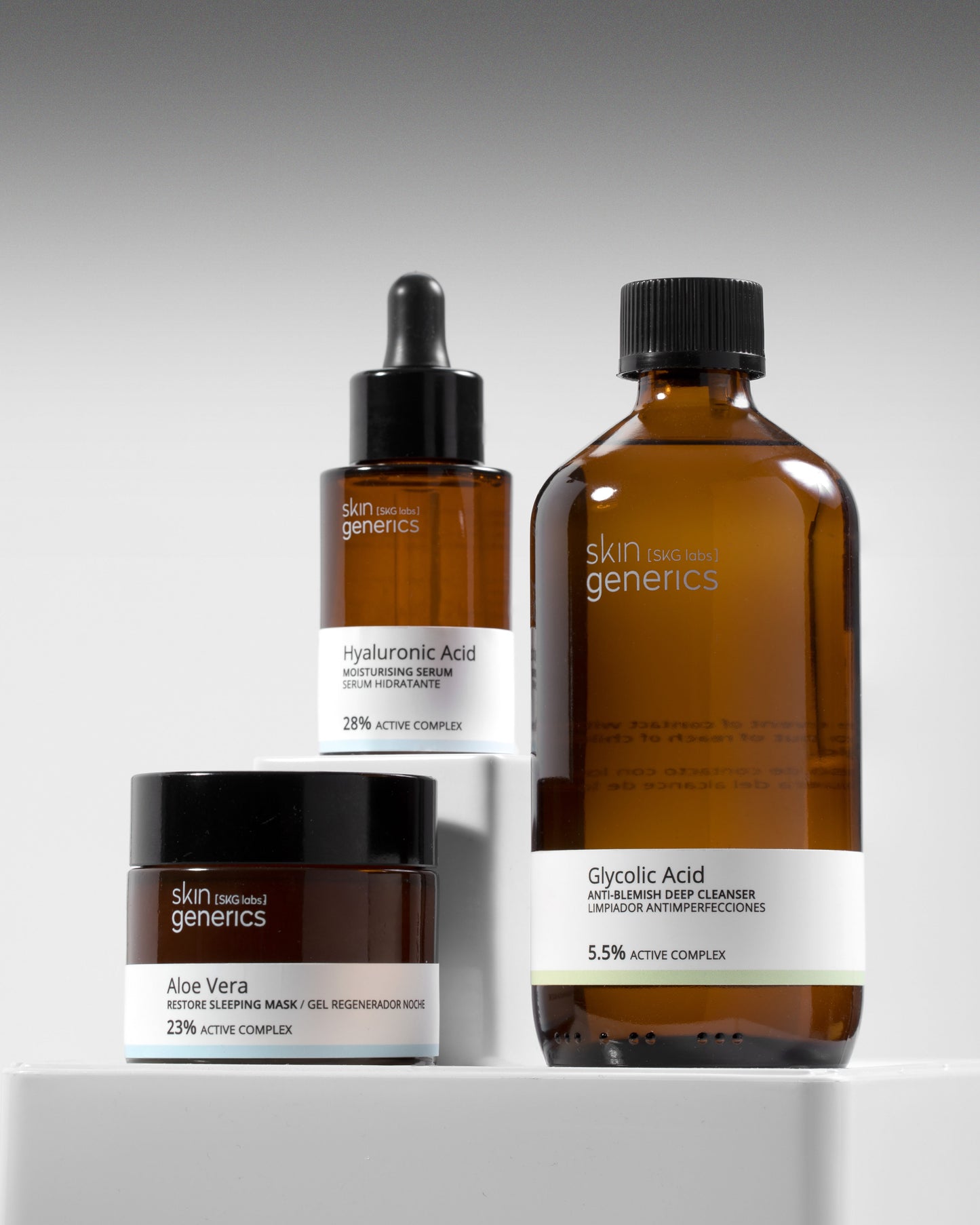 Exfoliating anti -impression with glycolic acid