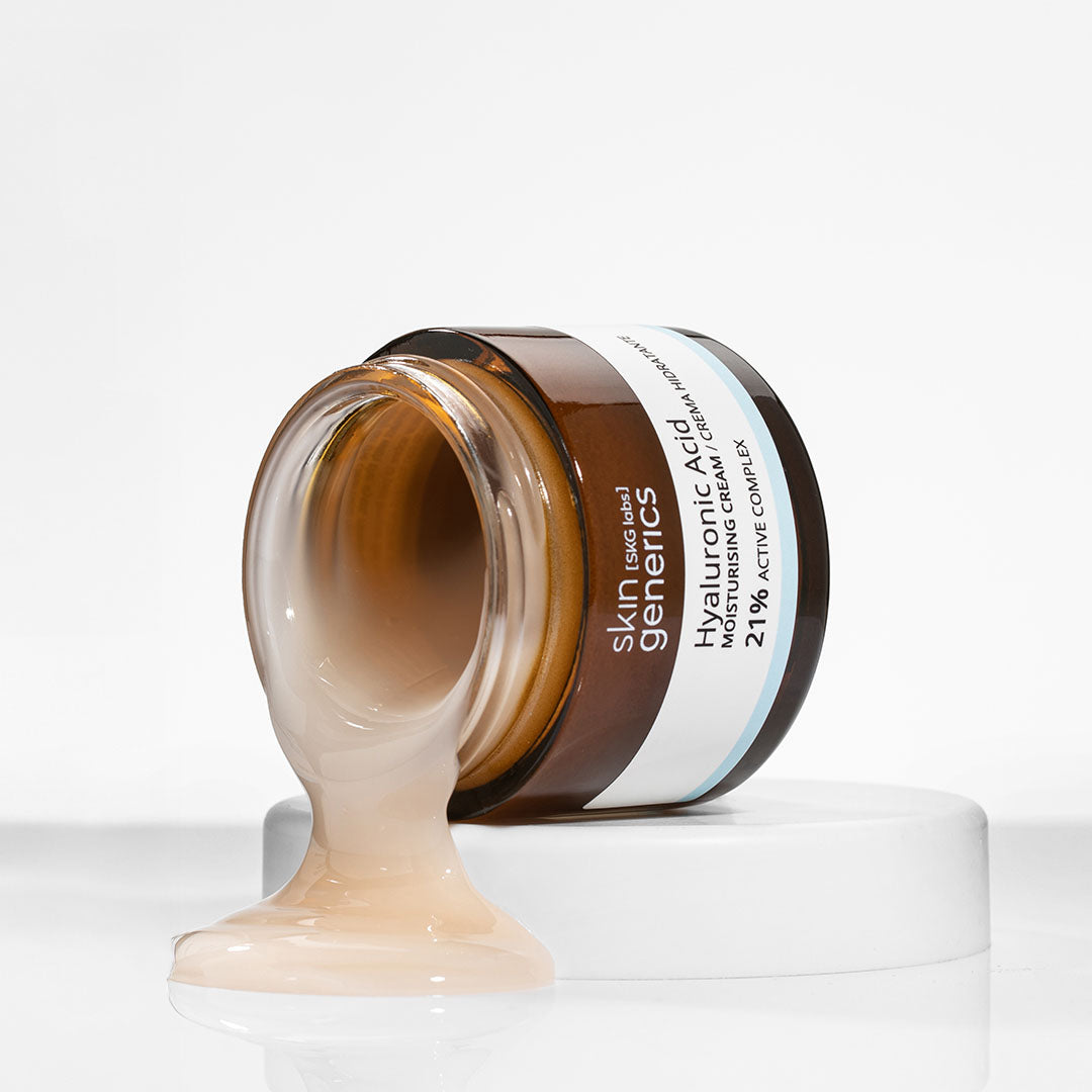 Moisturizer with hyaluronic acid