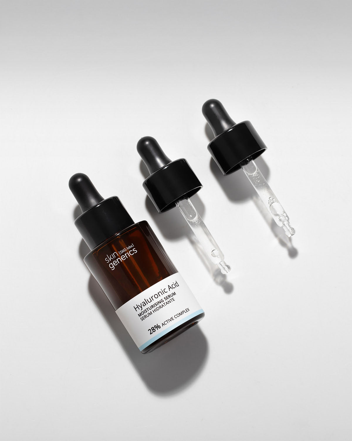 Moisturizing serum with hyaluronic acid