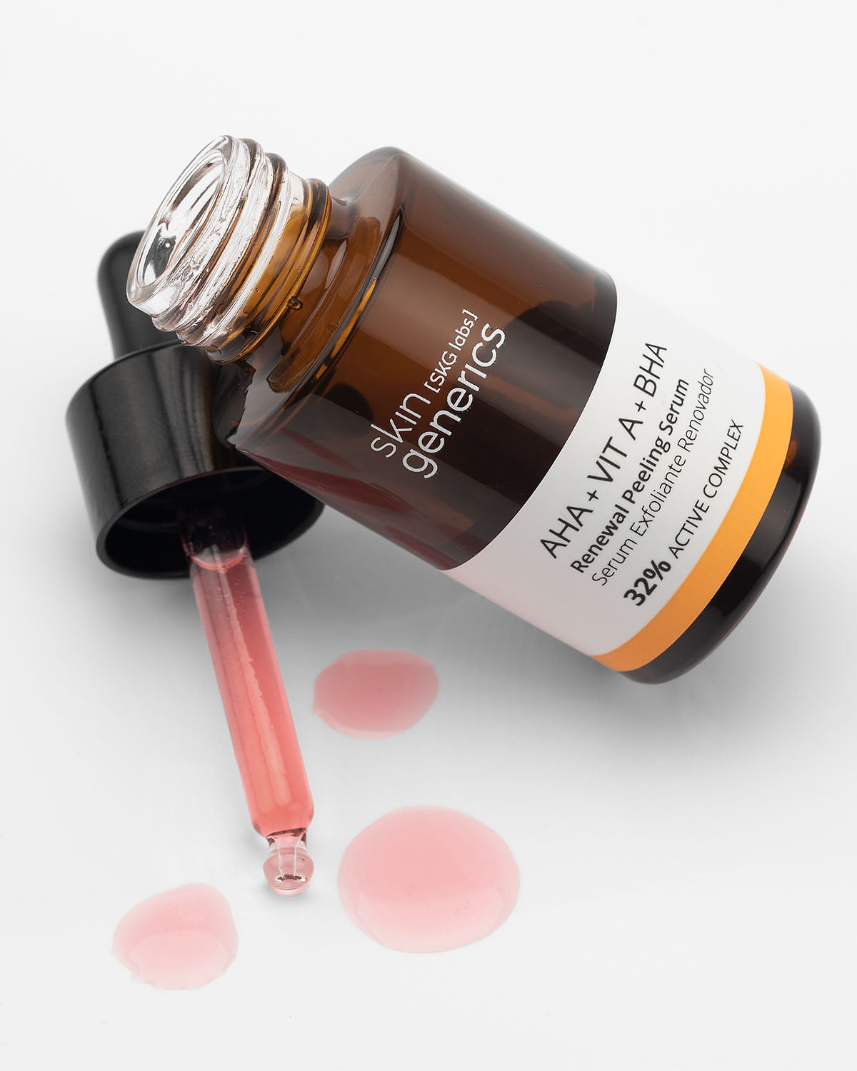 Exfoliating serum with Aha + vit. A + bha