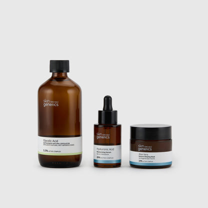 Rutina Piel Perfecta con Ácido Glicólico y Aloe Vera