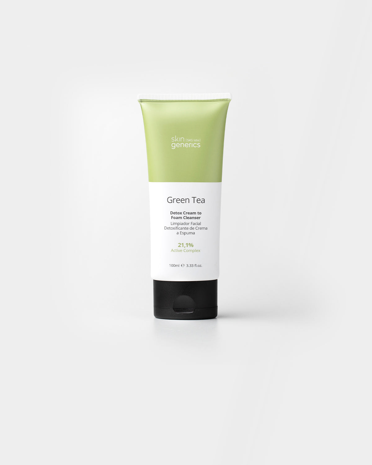 Purifying foam cleaner with 1% succinic acid