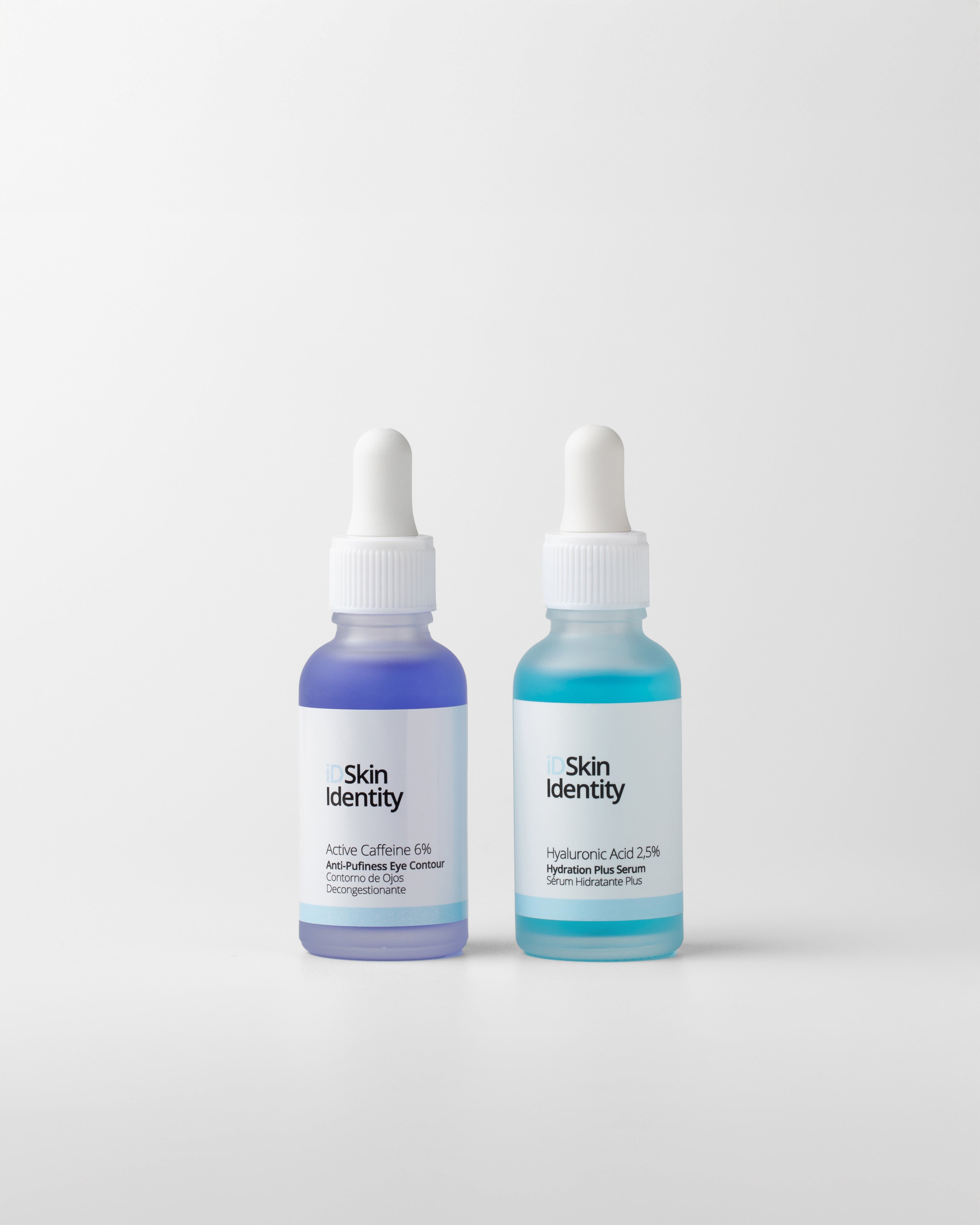 Tomorrow routine with caffeine and hyaluronic acid