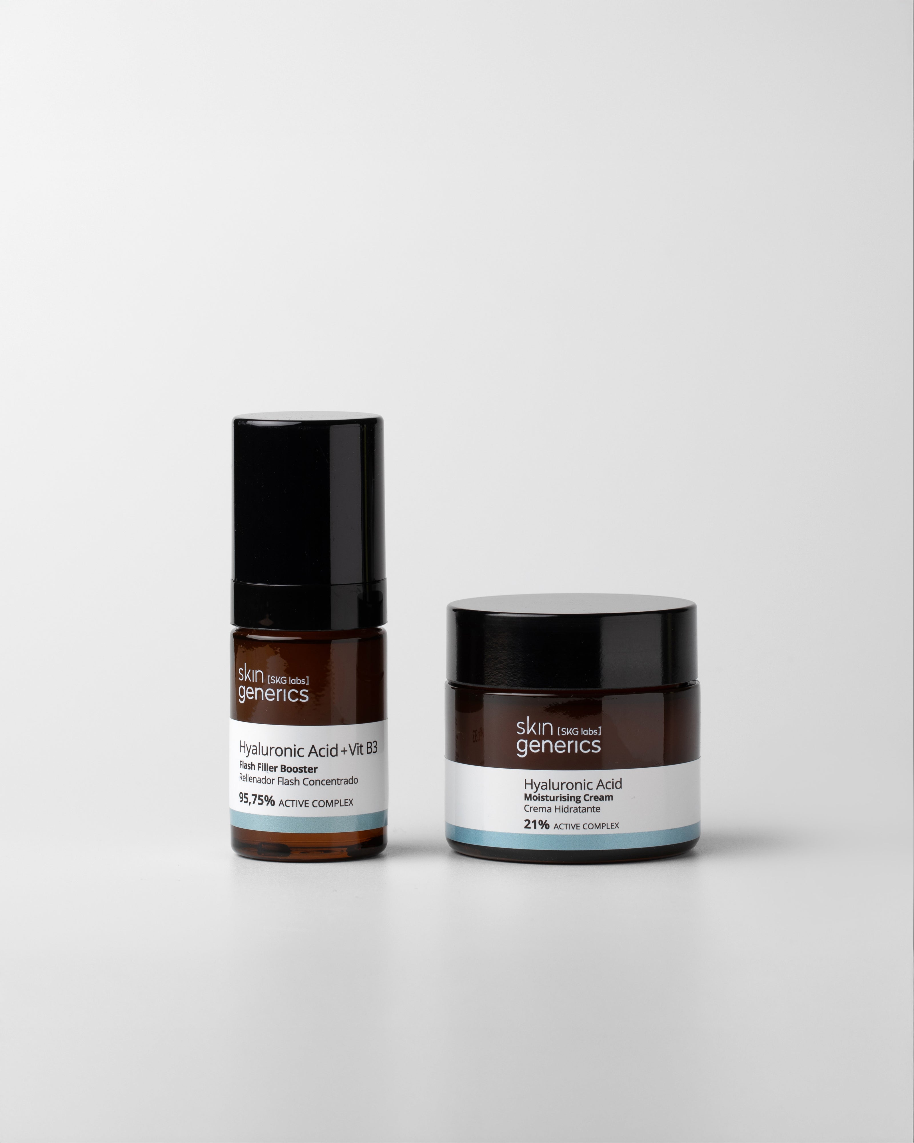 Intensive hydration routine with hyaluronic acid