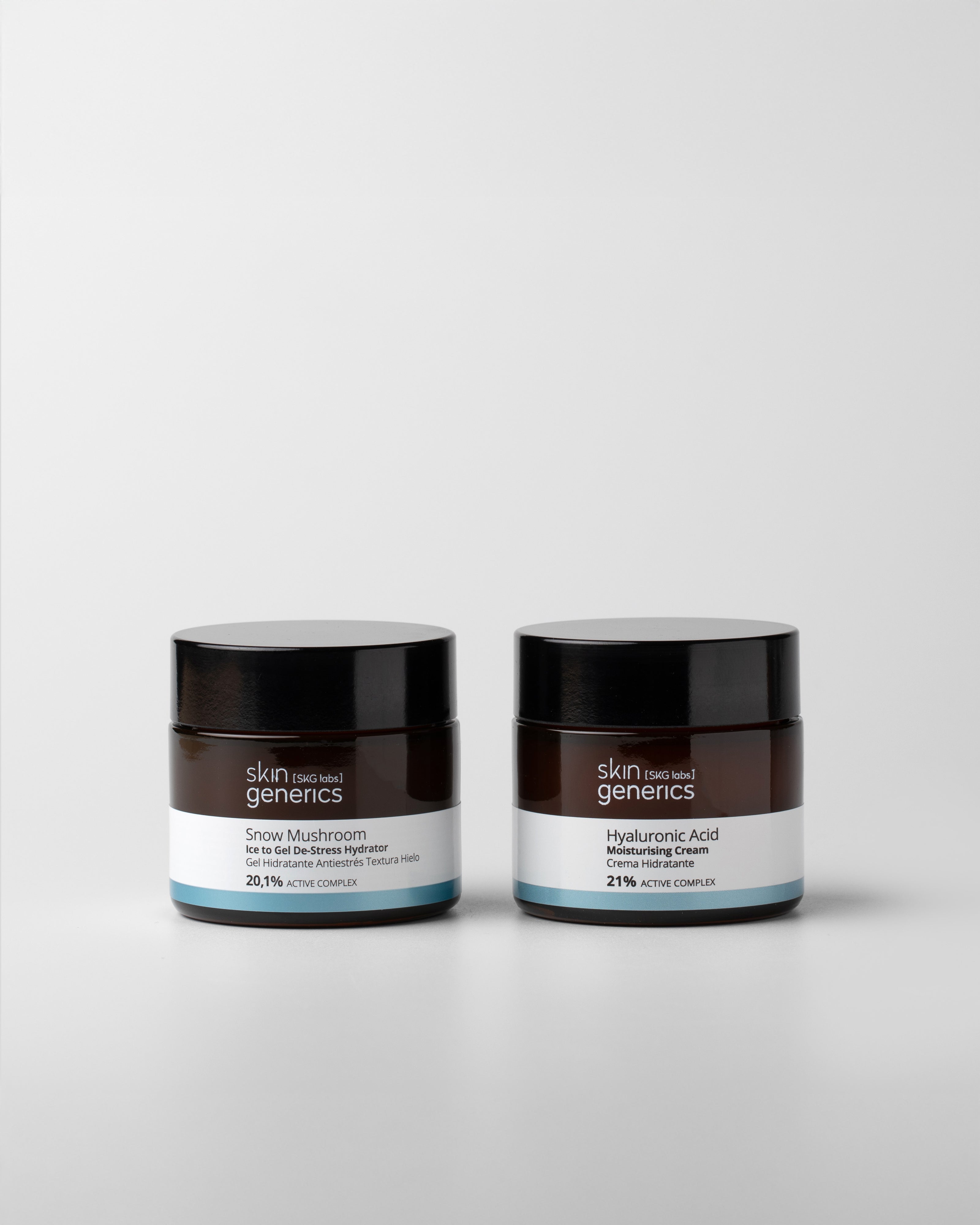 Bestsellers routine with snow mushroom and hyaluronic acid
