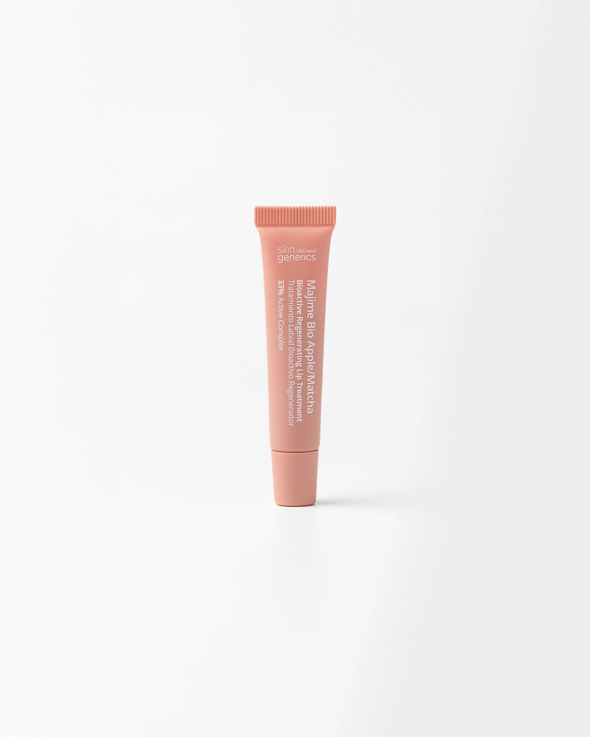 Lip treatment with Majime Bio Apple/Matcha