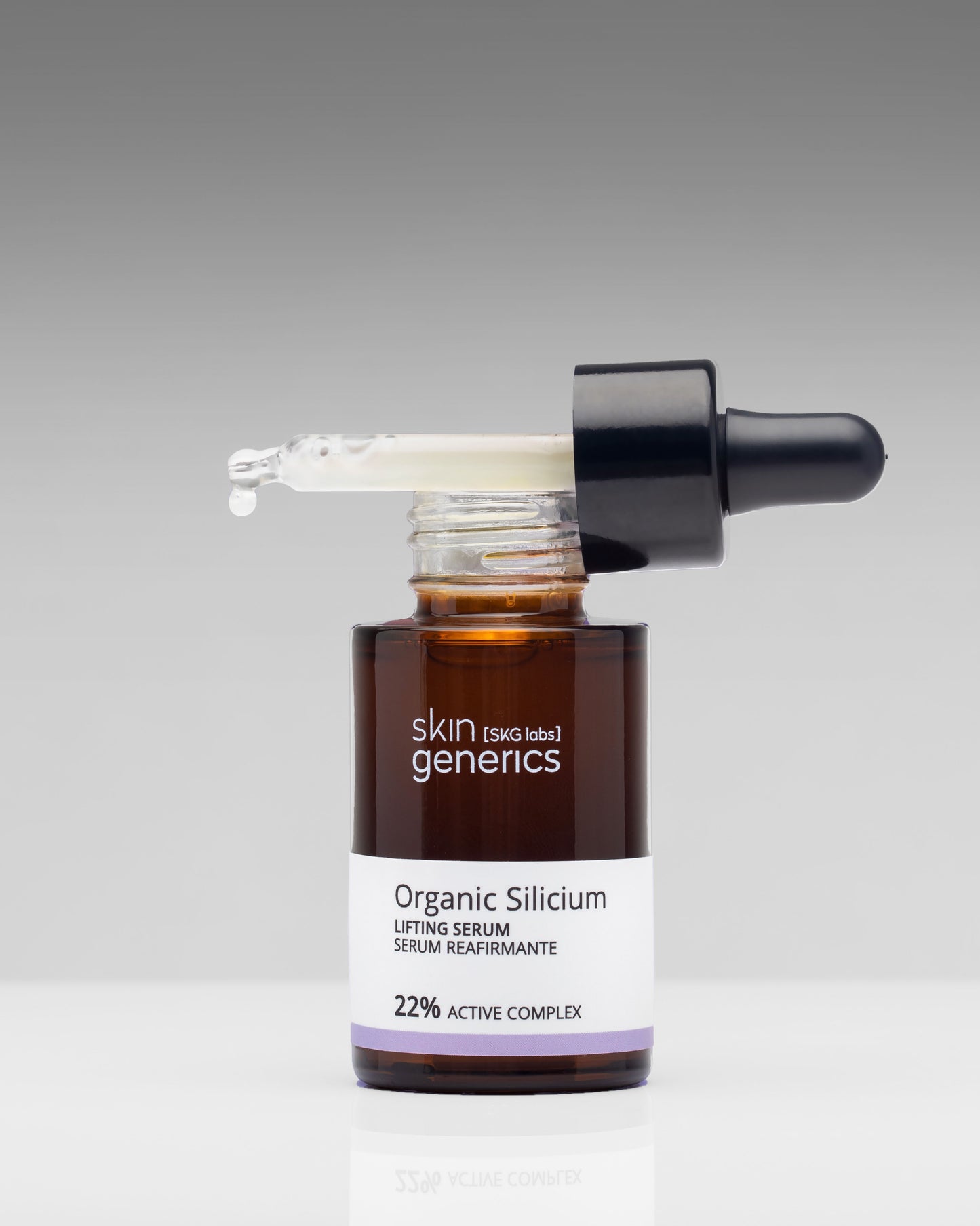 Sérum reaffirmed with organic silicon