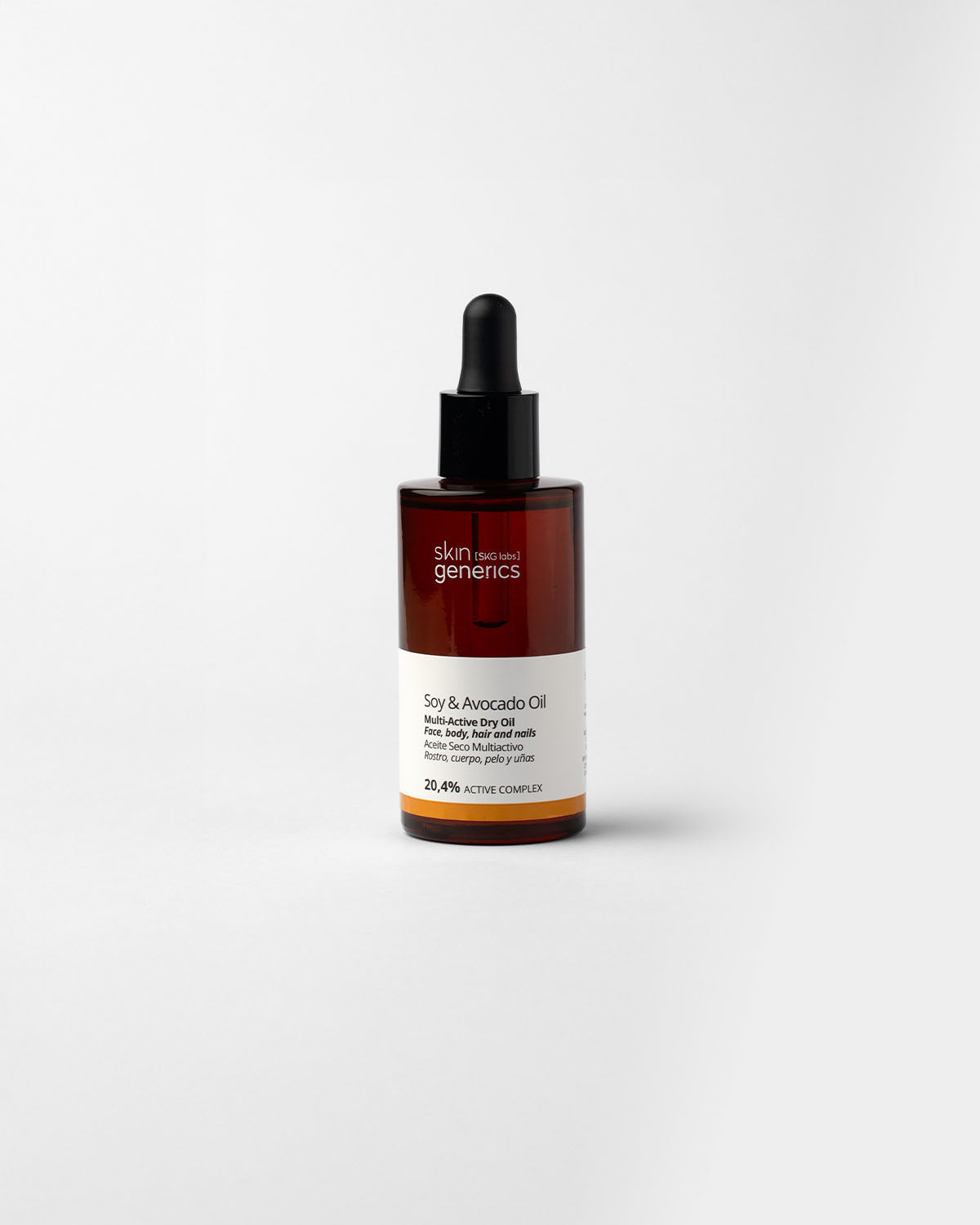 Multiactive dry oil with soy and avocado