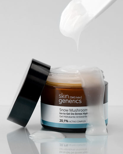 Crema Hidratante Doble Textura (gel-hielo) con Snow Mushroom