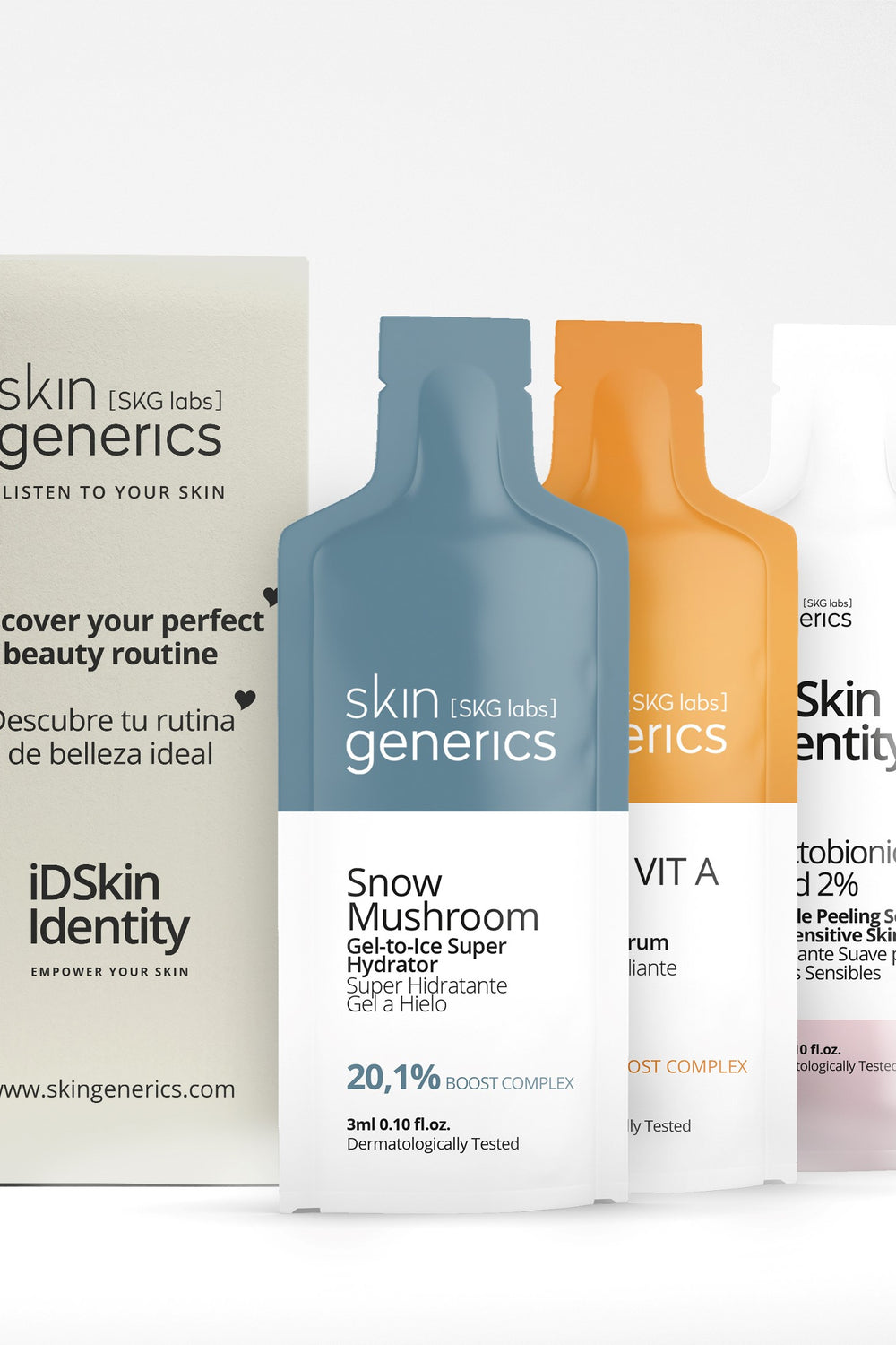 3 free samples – Skin Generics Labs