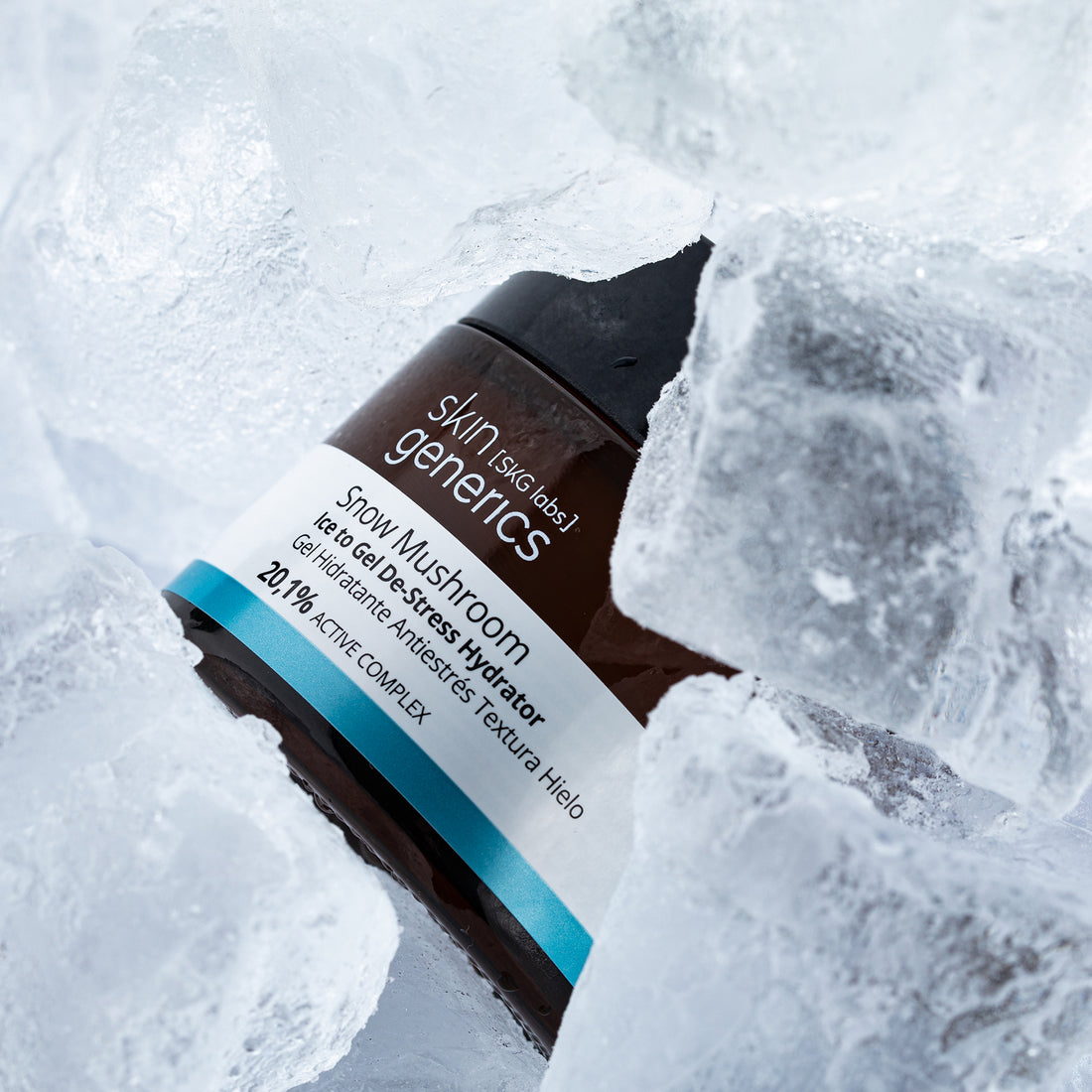 Crema Hidratante Doble Textura con Snow Mushroom (gel-hielo)